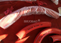 Stationary Concrete Pump Bend Pipe DN125 R1000 45°