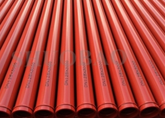 Single Wall Harden Pipe DN125×7.8MM×3M