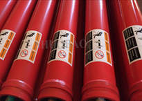 Single Wall Harden Pipe DN125×4.5MM×3M