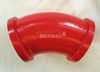Concrete Casting Elbow Boom Wear Resistant Bend Pipe DN125 R275 45°