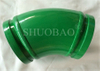Concrete Pump Twin Wall Bend Pipe R275 45°