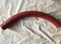 Stationary Concrete Pump Bend Pipe 2.5 Inches