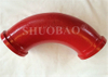 Concrete Casting Elbow Boom Wear Resistant Bend Pipe DN125 R275 90°