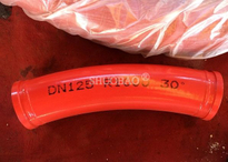 Stationary Concrete Pump Bend Pipe DN125 R1000 30°