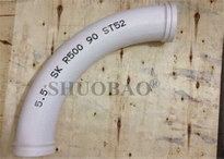Stationary Concrete Pump Bend Pipe DN125 R500 90°